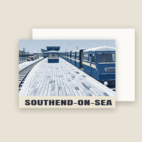 Southend Pier, Southend-on-Sea Christmas Cards (Pack of 10)