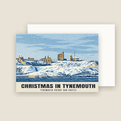 Tynemouth Priory and Castle Christmas Cards (Pack of 10)