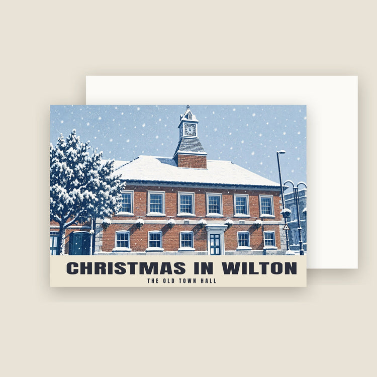 The Old Town Hall, Wilton Christmas Cards (Pack of 10)