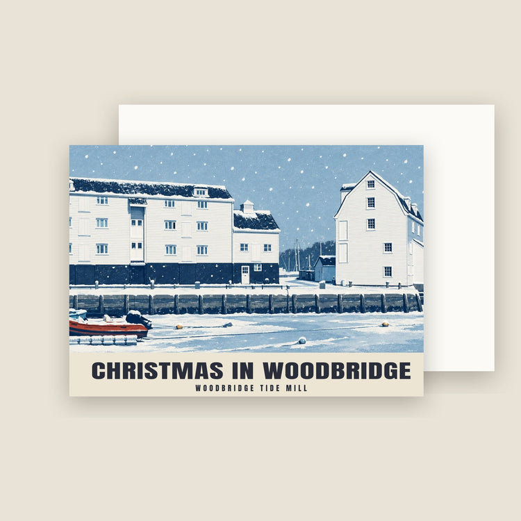 Woodbridge Tide Mill Christmas Cards (Pack of 10)