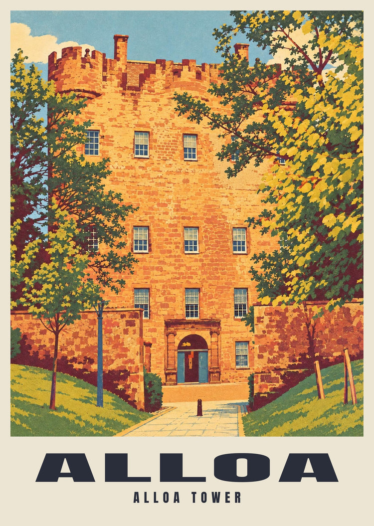 Alloa Tower Poster