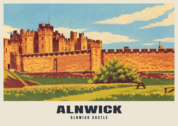 Alnwick Castle Poster