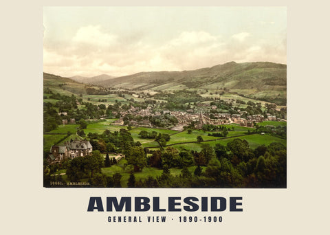 Vue générale, Ambleside — 1890–1900