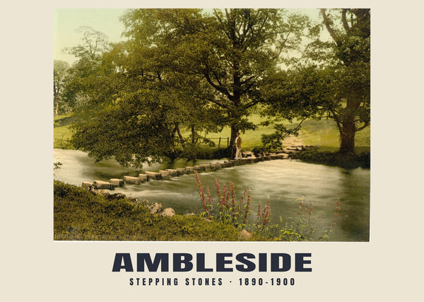 Kamienie przeprawowe, Ambleside — 1890–1900