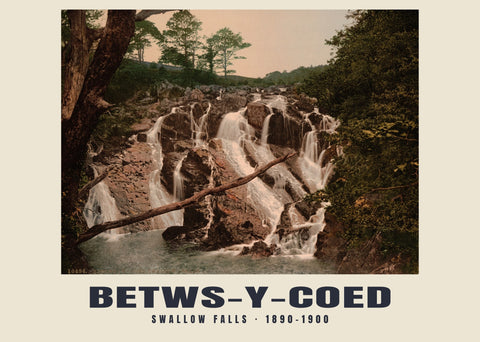 Cascate Swallow Falls, Betws-y-Coed — 1890–1900