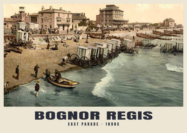 East Parade, Bognor Regis, c. 1890–1900 Impresión patrimonial