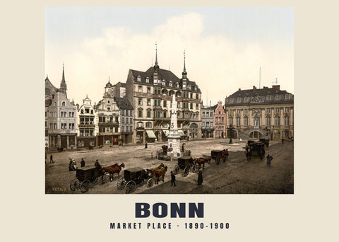 Marktplein, Bonn — 1890–1900