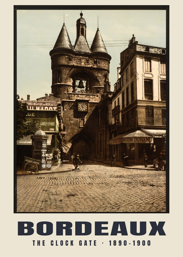 Brama zegarowa, Bordeaux — 1890–1900