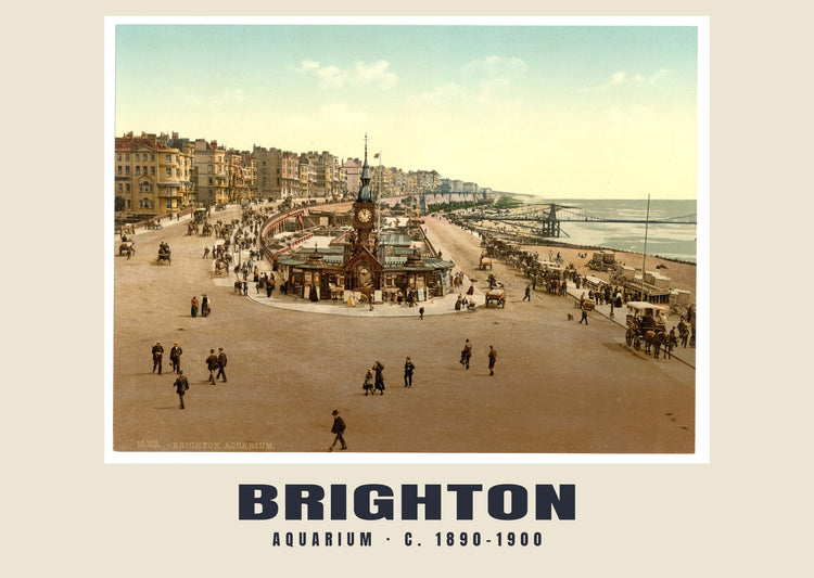 Aquarium, Brighton, ca. 1890–1900 Kunstdruck