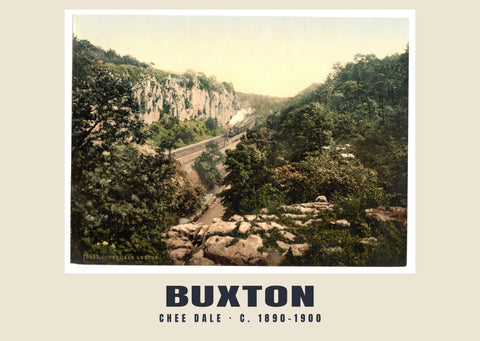 Chee Dale, Buxton, c. 1890–1900 Lámina patrimonial