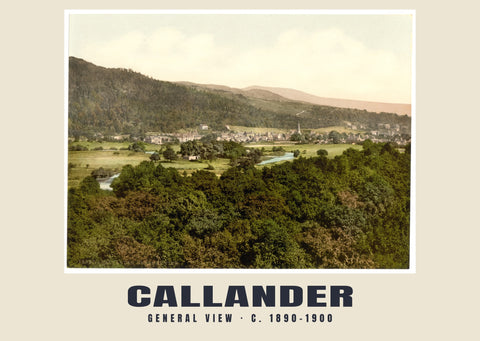 Vista general, Callander, c. 1890–1900 Heritage Print