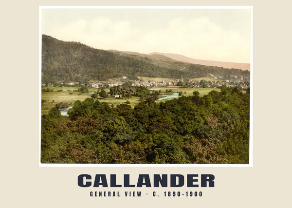 General view, Callander, c. 1890–1900 Heritage Print