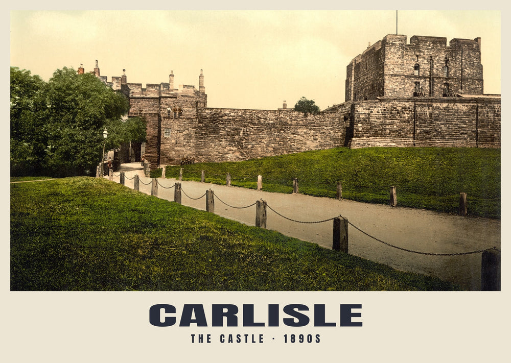 The Castle, Carlisle, c. 1890–1900 Heritage Print