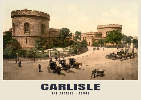 La Citadelle, Carlisle, v. 1890–1900, impression patrimoniale