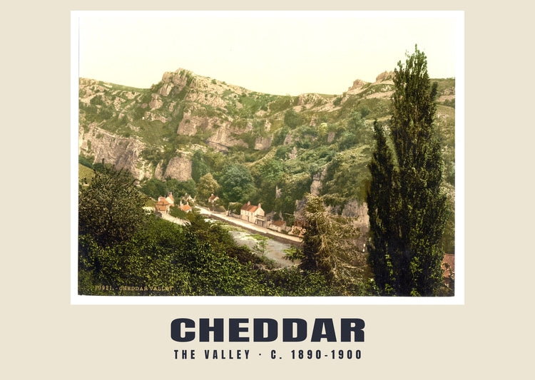 The Valley, Cheddar, c. 1890–1900 Heritage Print