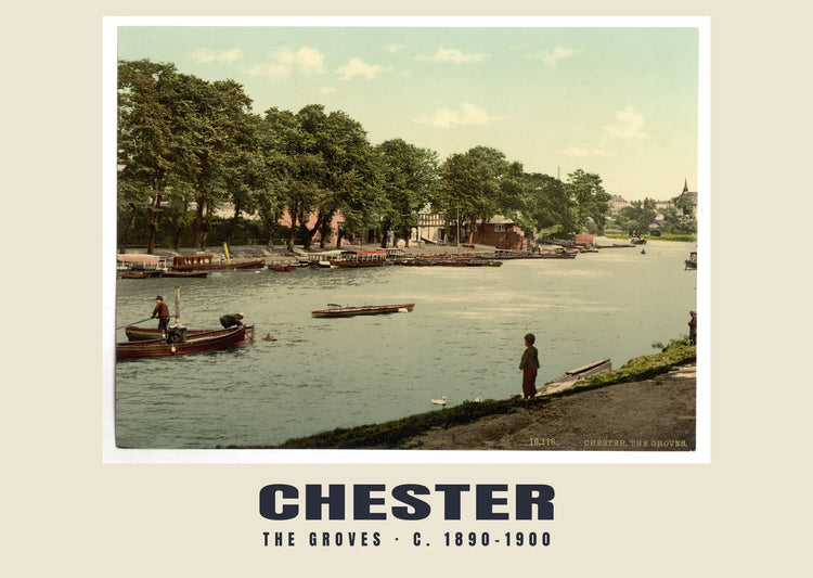 The Groves, Chester, c. 1890–1900 Heritage Print