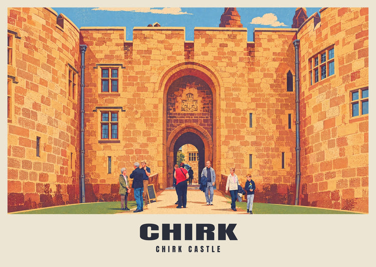 Chirk Castle Poster