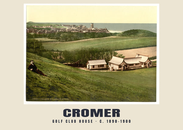 Golf club house, Cromer, c. 1890–1900 Heritage Print