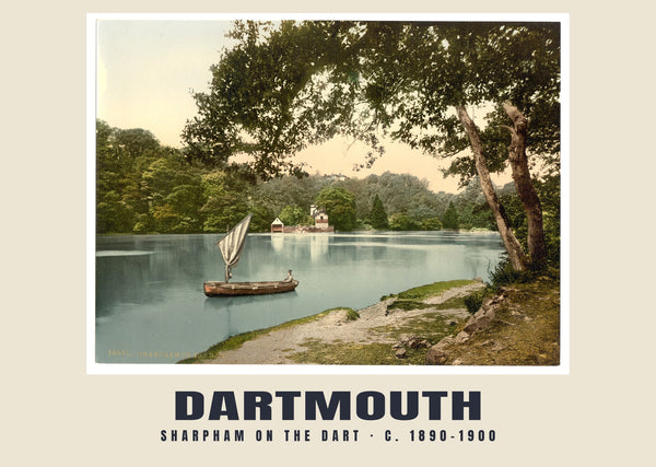 Sharpham on the Dart, Dartmouth, c. 1890–1900 Heritage Print
