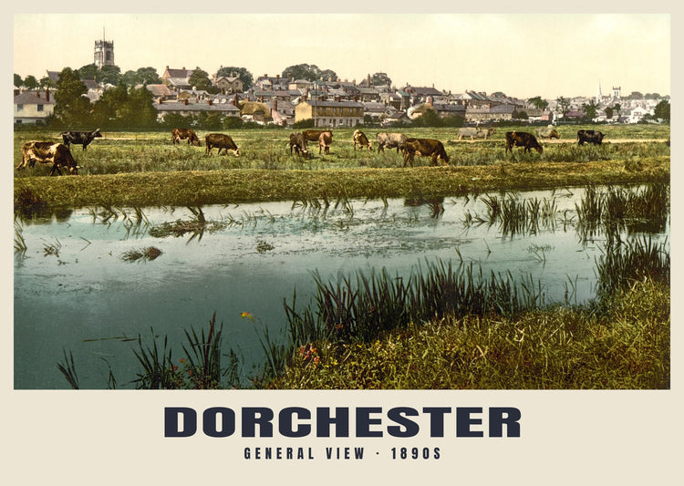 General View, Dorchester, c. 1890–1900 Heritage Print