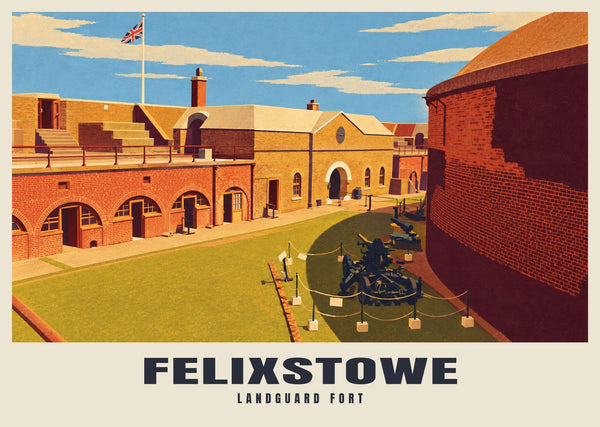 Landguard Fort, Felixstowe Poster