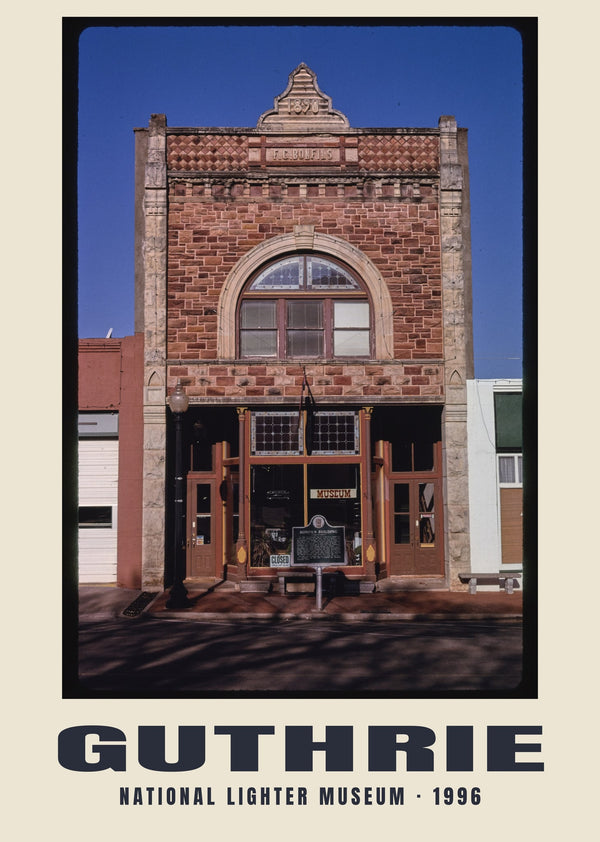National Lighter Museum, Guthrie — 1996 · Stampa fotografica storica
