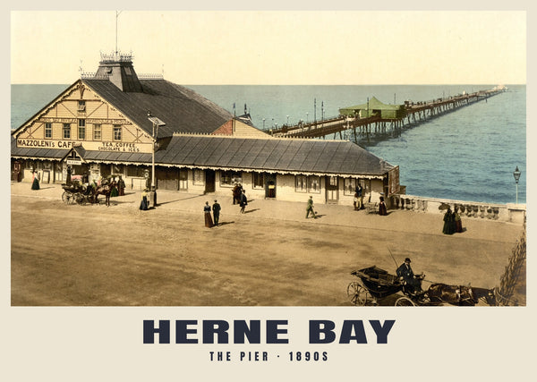 The Pier, Herne Bay, c. 1890–1900 Heritage Print