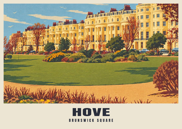 Brunswick Square, Hove Poster