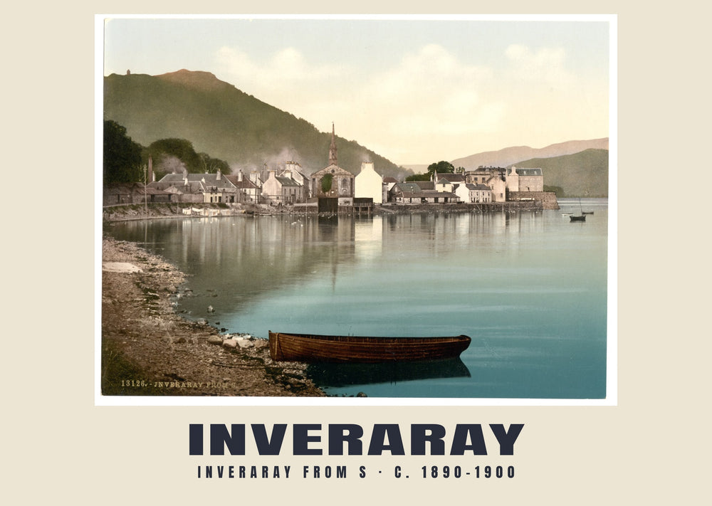Inveraray from S, c. 1890–1900 Heritage Print