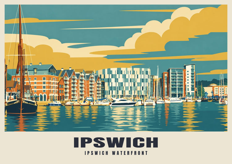 Ipswich Waterfront Poster