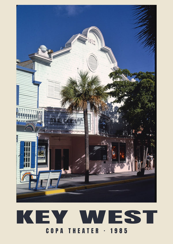 Copa Theater, Key West, Florida — 1985 · Stampa fotografica storica