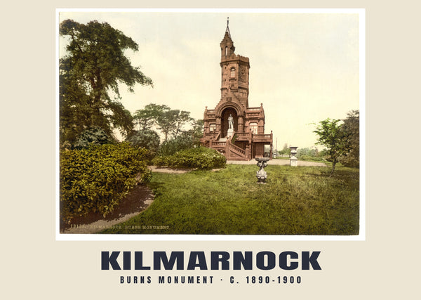 Burns Monument, Kilmarnock, c. 1890–1900 Heritage Print