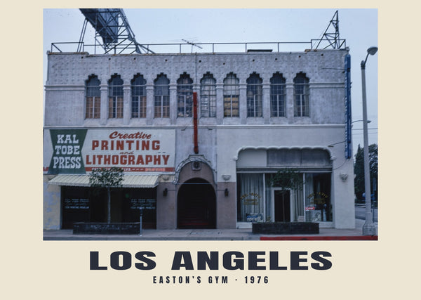 Easton’s Gym, Los Angeles — 1976 · Tirage photographique historique