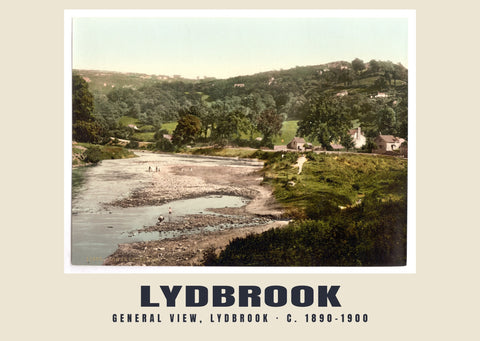 Vue générale, Lydbrook, v. 1890–1900, tirage patrimonial