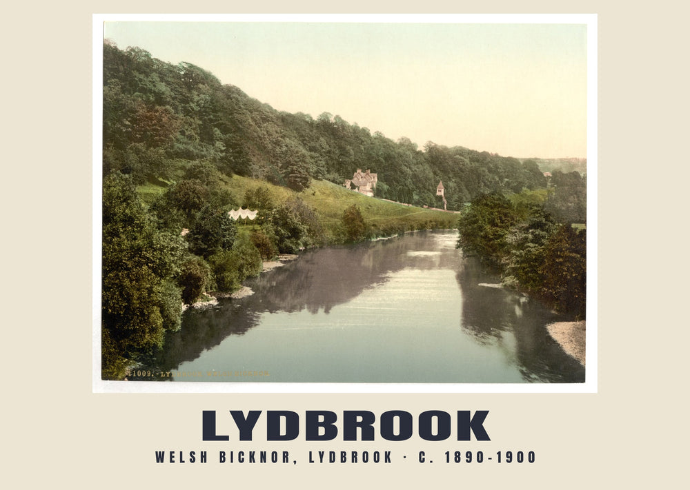 Welsh Bicknor, Lydbrook, c. 1890–1900 Heritage Print