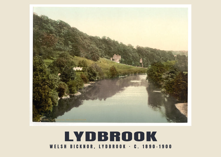 Welsh Bicknor, Lydbrook, c. 1890–1900 Heritage Print