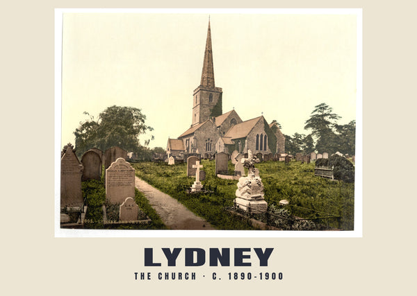 The church, Lydney, c. 1890–1900 Heritage Print