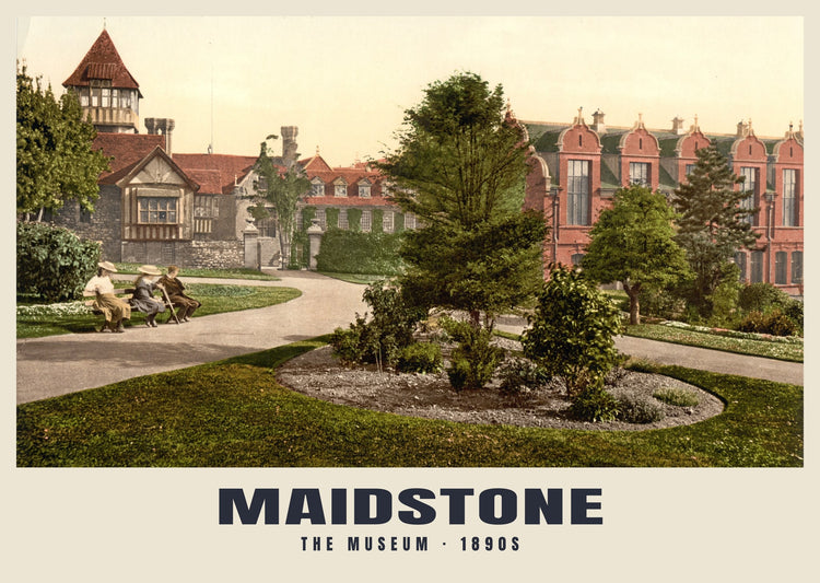 The Museum, Maidstone, c. 1890–1900 Heritage Print