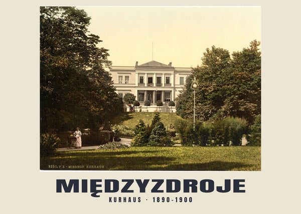 Kurhaus, Międzyzdroje — 1890–1900 · Wydruk dawnego fotochromu