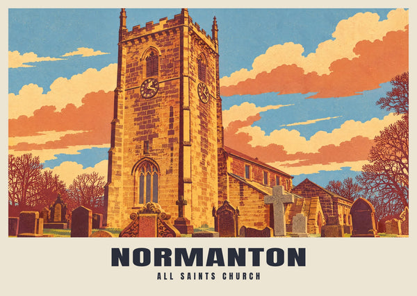 All Saints Church, Normanton Poster