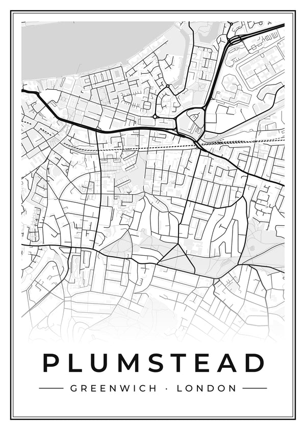 Plumstead Street Map Poster