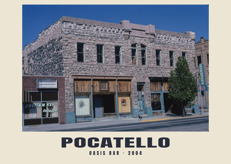 Oasis Bar, Pocatello, Idaho — 2004 · Historischer Fotodruck