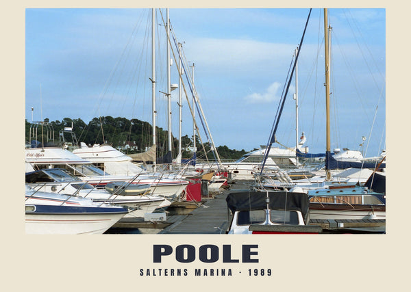 Salterns Marina, Poole, 1989 Heritage Print