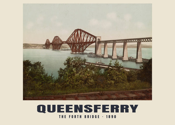 Most Forth, South Queensferry — 1890