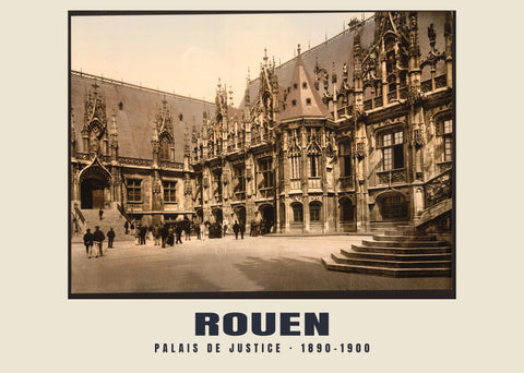 Palacio de Justicia, Rouen — 1890–1900