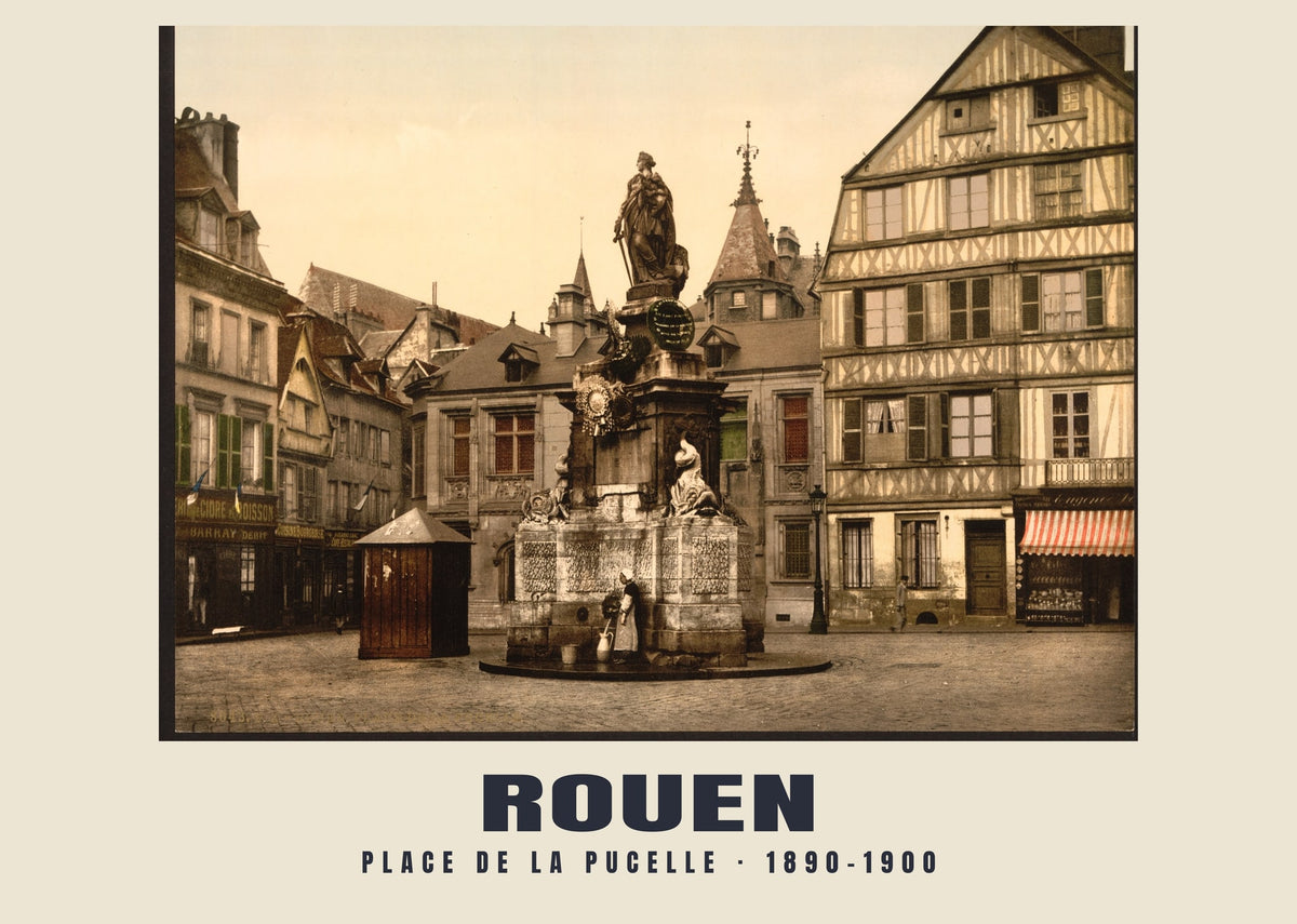 Place de la Pucelle, Rouen — 1890–1900