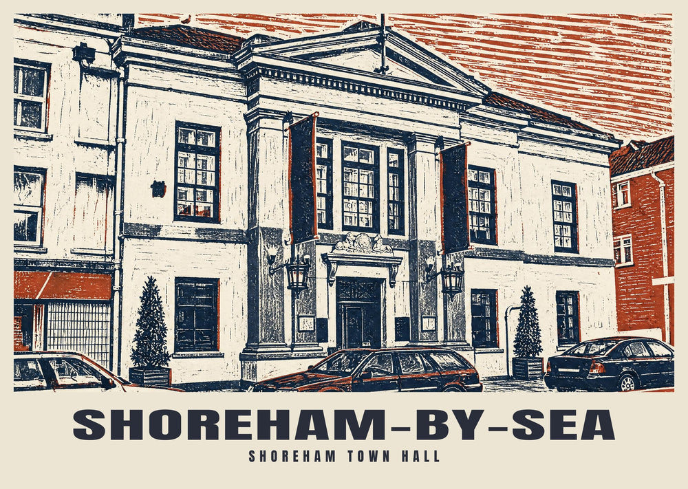 Shoreham Town Hall, Shoreham-by-Sea Poster
