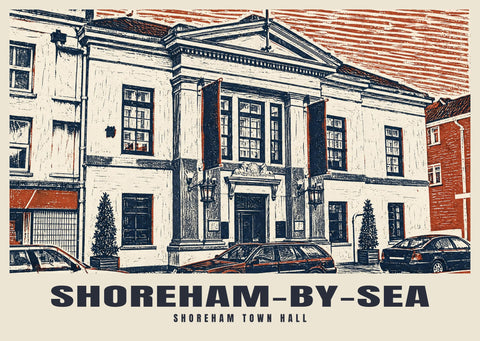 Shoreham Town Hall, Shoreham-by-Sea Poster