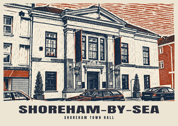 Shoreham Town Hall, Shoreham-by-Sea Poster