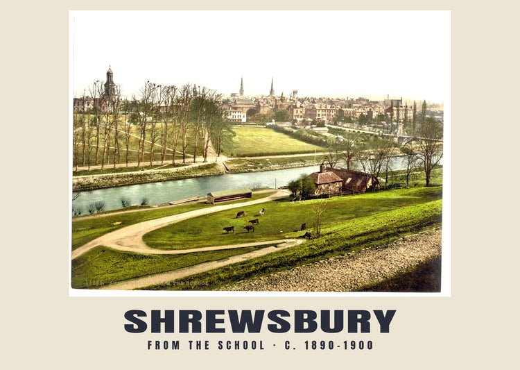 From the school, Shrewsbury, c. 1890–1900 Heritage Print